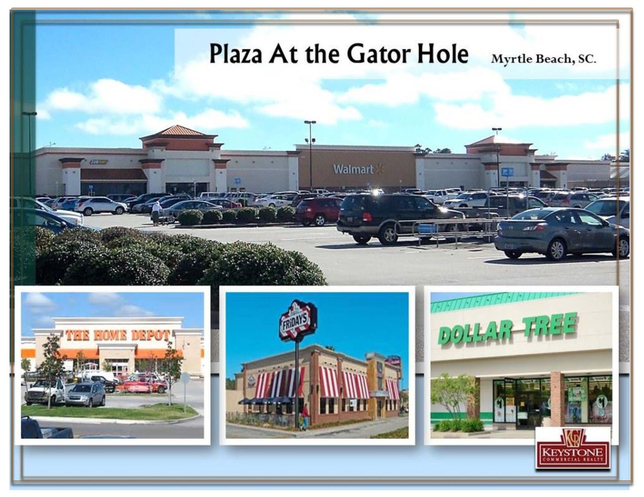 Plaza at the Gator Hole-6,000 SF-Unit 27, Retail/Office Space For Lease North Myrtle Beach, SC: 550 Highway 17 N, North Myrtle Beach, SC 29582